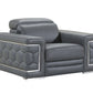 Honeycomb Leather Sectional