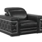 Honeycomb Leather Sectional