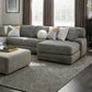 Elmhurst U Shape Fabric Sectional
