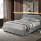 Grimsby Contemporary Fabric Storage Bed