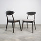 Sargans Mid-Century Dining Chair - Black Wenge (2PK)