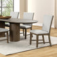 Clement Modern Farmhouse 9PC Dining Table Set