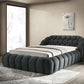 Cozy Bubble Platform Fabric Bed