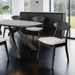 Sargans Mid-Century Modern 7PC Dining Table Set