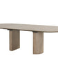 Clement Modern Farmhouse 9PC Dining Table Set