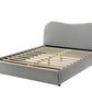 Grimsby Contemporary Fabric Storage Bed