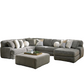 Elmhurst U Shape Fabric Sectional