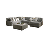 Elmhurst U Shape Fabric Sectional