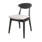 Sargans Mid-Century Dining Chair - Black Wenge (2PK)
