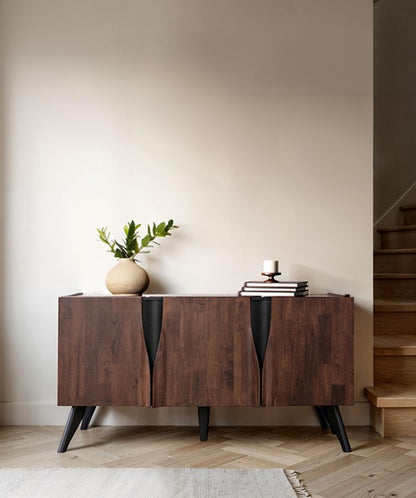 Sobral Mid-Century Modern Sideboard – Rich Walnut