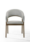 Walnut Radiance - Luxury Dining Chair