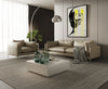 Cozy Summit Leather Sofa Set