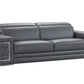 Honeycomb Leather Sectional