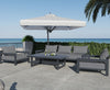 Elegant Shores-Modern Outdoor Sofa Set