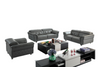 Monarch Noble Leather Sofa Set