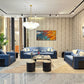Azure Luxe Sofa Set