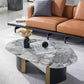 Oreo Grey Marble Table