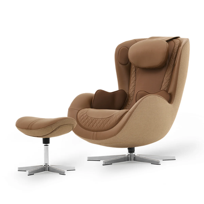 Nou Campo Massage Chair with Ottoman