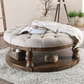 Mika Round Ottoman