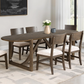 Vellara Dining Table, Wood Top