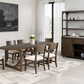 Vellara Dining Table, Wood Top