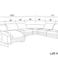 Saturn Modern Sectional