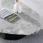Oreo Grey Marble Table