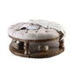 Mika Round Ottoman