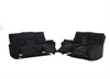 Bravo Plush Contemporary Recliner Sofa Set