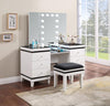 Modern Chic Vanity Set with Stool