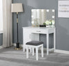 Illuminated Glam Vanity Set with Stool
