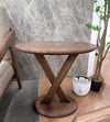 Verona Cross-Leg Side Table