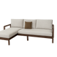 Arbor Wooden Frame Sectional Sofa