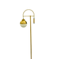 Arcadia Brass Arc Floor Lamp