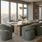 Belluno Dining Chair W/ Casters