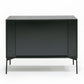 Black Oak Louvered Buffet