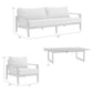 Cayman Outdoor Modern Sofa