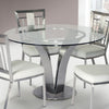 Cleo Round Glass Dining Table