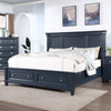 Manzanillo Tall Panel Platform Bed with Storage