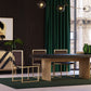 Chevron Brass Buffet