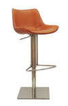 Classic Leather Swivel Barstool