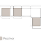 Pine Luxe Recliner Sectional Sofa