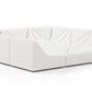 Contemporary Wave Modular Sectional Sofa