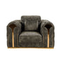 Cozy Luxe Tufted Sofa Set - Transitional Velvet Chair