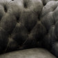 Cozy Luxe Tufted Sofa Set - Transitional Velvet Chair