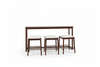 Daventry Sofa Table w/ 3 Counter Ht Stools