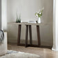 Elodie Concrete and Wood Console Table