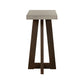 Elodie Concrete and Wood Console Table