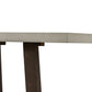 Elodie Concrete and Wood Console Table