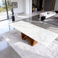 Eterna Frost Luxury Marble Dining Table